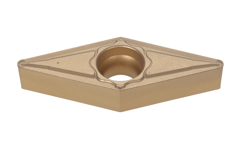 Picture of VBMT221 TM T9215 Tungaloy VBMT110304 TM T9215 35.0° Positive Carbide 0.0160 0.41mm Radius Finishing