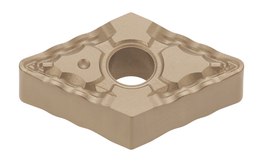 Picture of DNMG332E ZM T9225 Tungaloy DNMG110408E ZM T9225 55.0° Negative Carbide 0.0310 0.79mm Radius Roughing, Semi Finishing