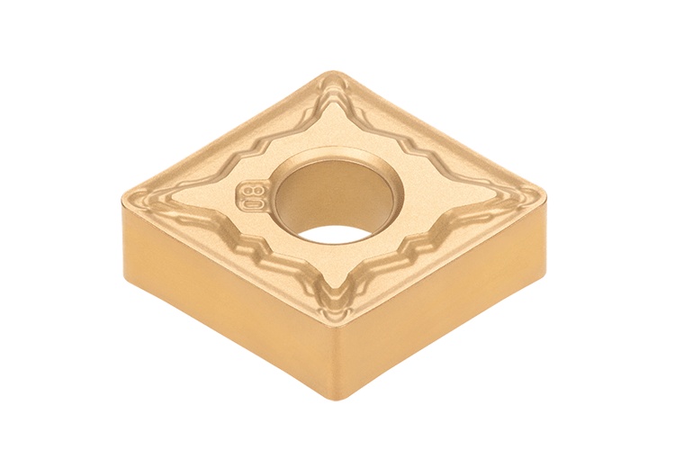 Picture of CNMG432 AM T9225 Tungaloy CNMG120408 AM T9225 80.0° Negative Carbide 0.0310 0.79mm Radius Roughing, Semi Finishing