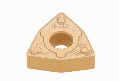 Picture of WNMG431 AFW T9225 Tungaloy WNMG080404 AFW T9225 Trigon Negative Carbide 0.0160 0.41mm Radius Finishing