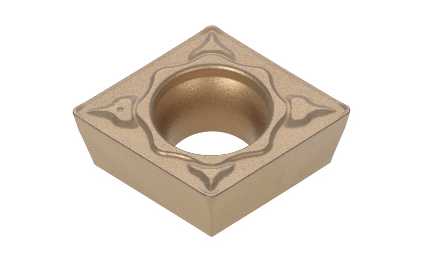 Picture of CPMT32.52 TM T9225 Tungaloy CPMT09T308 TM T9225 80.0° Positive Carbide 0.0310 0.79mm Radius Roughing, Semi Finishing