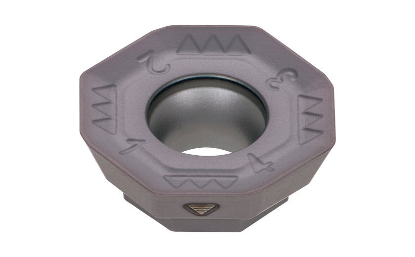 Picture of Tungaloy OWHT05T3C07AFER-MW AH3135 Milling Insert Octagonal AlTiN Carbide Chamfer