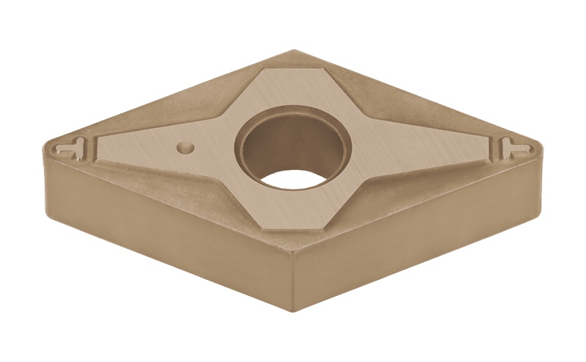 Picture of DNMG332E TF T9215 Tungaloy DNMG110408E TF T9215 55.0° Negative Carbide 0.0310 0.79mm Radius Roughing, Semi Finishing