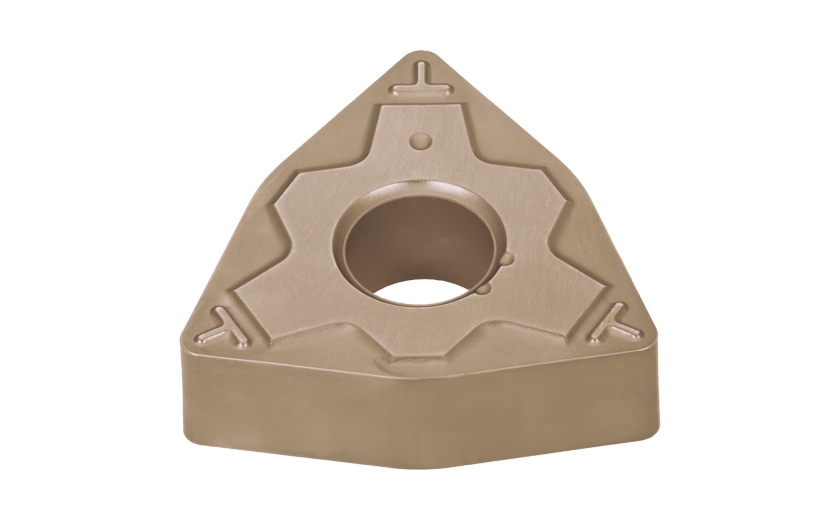 Picture of WNMG332E TF T9215 Tungaloy WNMG060408E TF T9215 Trigon Negative Carbide 0.0310 0.79mm Radius Roughing, Semi Finishing