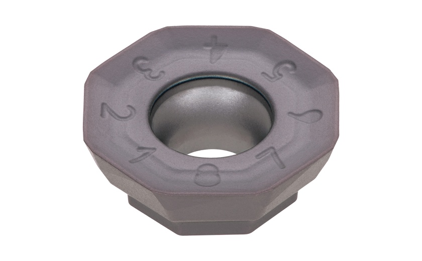 Picture of Tungaloy OWHT05T3C07AFER-MM AH120 Milling Insert Octagonal AlTiN Carbide 0.118 Corner Radius