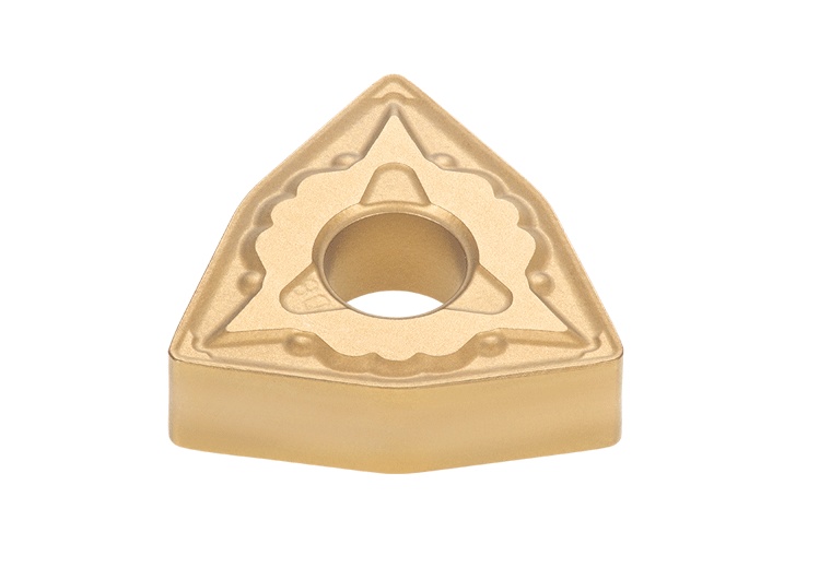 Picture of WNMG432 SW T9205 Tungaloy WNMG080408 SW T9205 Trigon Negative Carbide 0.0310 0.79mm Radius Roughing, Semi Finishing