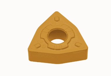 Picture of WNMG432 DM T9205 Tungaloy WNMG080408 DM T9205 Trigon Negative Carbide 0.0310 0.79mm Radius Roughing, Semi Finishing