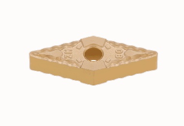 Picture of VNMG332 ZM T9235 Tungaloy VNMG160408 ZM T9235 35.0° Negative Carbide 0.0310 0.79mm Radius Roughing, Semi Finishing