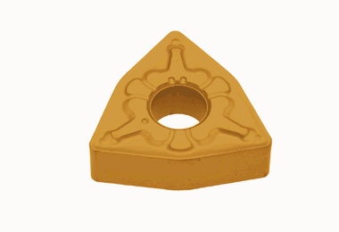 Picture of WNMG331 TM T9235 Tungaloy WNMG060404 TM T9235 Trigon Negative Carbide 0.0160 0.41mm Radius Finishing