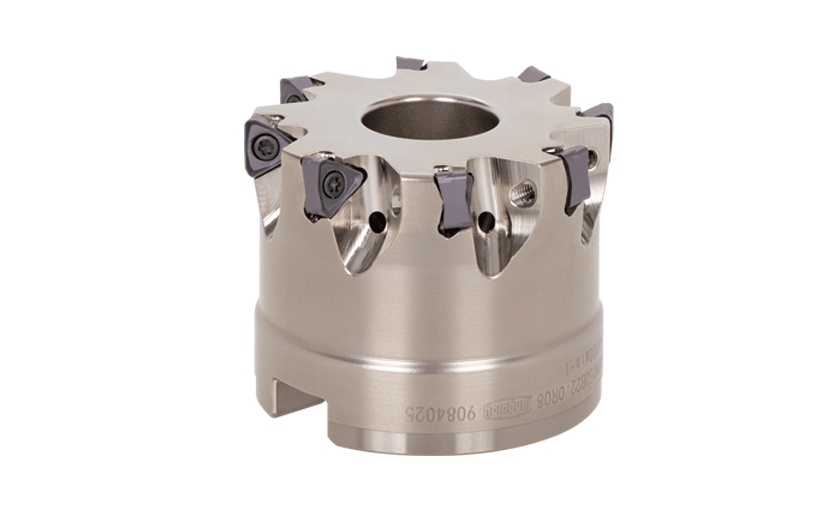 Picture of Tungaloy TPTN07U2.00B0.75R08 Milling Cutter 90.0° 2.000 Cutter Diameter Shell0.7500 8 Flute