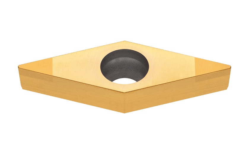 Picture of 2QP-VCGW332 BXA20 Tungaloy 2QP-VCGW160408 BXA20 35.0° Positive CBN 0.0310 0.79mm Radius Finishing, Medium