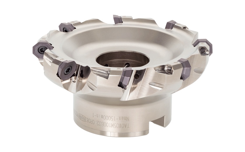 Picture of Tungaloy TAOW05U2.00B0.75R04 Milling Cutter 41.0° 2.000 Cutter Diameter Shell0.7500 4 Flute