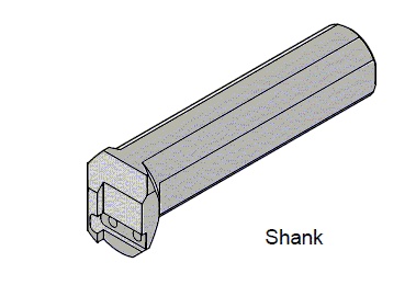 Picture of CGWTR0040 Tungaloy 6801799 Cut Off,Face Grooving,Grooving Adapter Holder 1.5748 40.00mm Shank