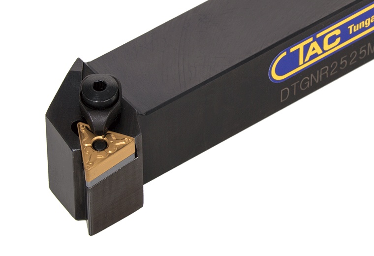 Picture of Tungaloy DTGNL2525M16 Stick Tool Triangle Insert Neg,G style, 91deg Approach , Steel Square 0.984 Shank