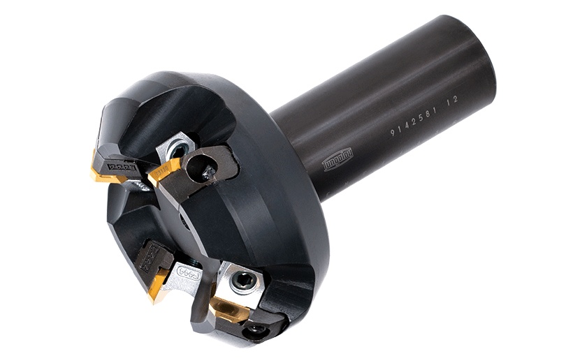 Picture of Tungaloy EME4463R Milling Cutter 45.0° 2.480 Cutter Diameter Cylindrical1.2598 4.732 OAL 4 Flute