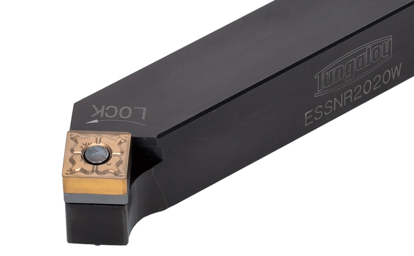 Picture of Tungaloy ESSNR1616H32 Stick Tool Square Insert Neg,S style, 45deg Approach , Steel Square 0.629 Shank