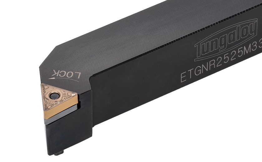 Picture of Tungaloy ETGNL2525M33W Stick Tool Triangle Insert Neg,G style, 91deg Approach , Steel Square 0.984 Shank