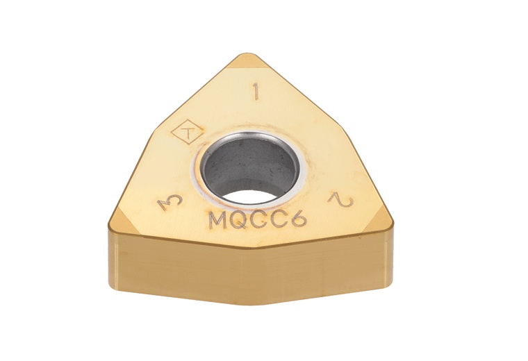 Picture of 3QP-WNGA432 BXM20 Tungaloy 3QP-WNGA120408 BXM20 Trigon Negative CBN 0.0310 0.79mm Radius Roughing, Semi Finishing