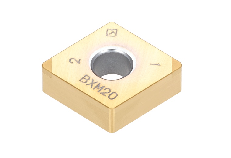 Picture of 2QP-CNGA431-L BXM20 Tungaloy 2QP-CNGA120404 L BXM20 80.0° Negative CBN 0.0160 0.41mm Radius Finishing, Medium