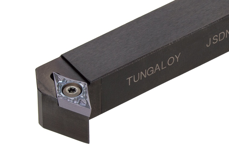 Picture of Tungaloy JSDN3CR1212H07 Stick Tool 55.0° Insert Posi,N style, 62.5deg Approach , Steel Square 0.472 Shank