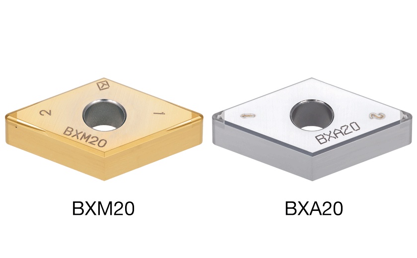 Picture of 2QP-DNGM433 HF BXM20 Tungaloy 2QP-DNGM150412 HF BXM20 55.0° Negative CBN 0.0470 1.19mm Radius Finishing, Medium