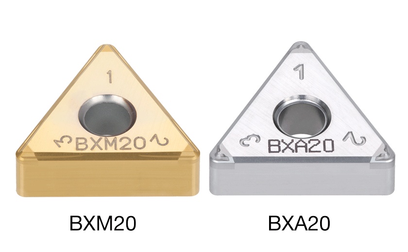 Picture of 3QP-TNGM332 HF BXM20 Tungaloy 3QP-TNGM160408 HF BXM20 60.0° Negative CBN 0.0310 0.79mm Radius Roughing, Semi Finishing