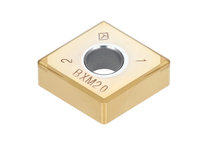 Picture of 2QP-CNGM433 HM BXM20 Tungaloy 2QP-CNGM120412 HM BXM20 80.0° Negative CBN 0.0470 1.19mm Radius Finishing, Medium