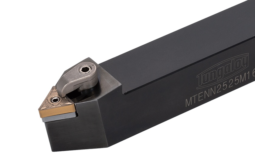 Picture of Tungaloy MTENN2525M16 Stick Tool Triangle Insert Neg,E style, 60deg Approach , Steel Square 0.984 Shank