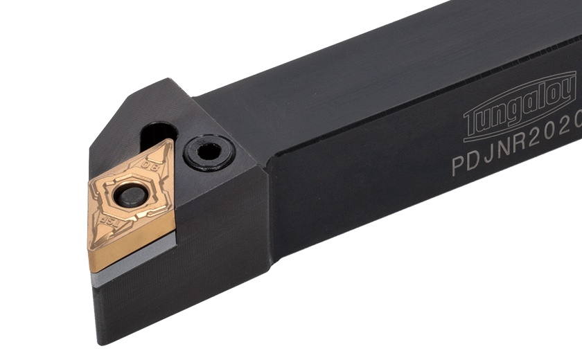 Picture of Tungaloy PDJNR2525M15E Stick Tool 55.0° Insert Neg,J style, 93deg Approach , Steel Square 0.984 Shank