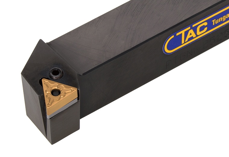 Picture of Tungaloy PTGNR1616 Stick Tool Triangle Insert Neg,G style, 91deg Approach , Steel Square 0.629 Shank