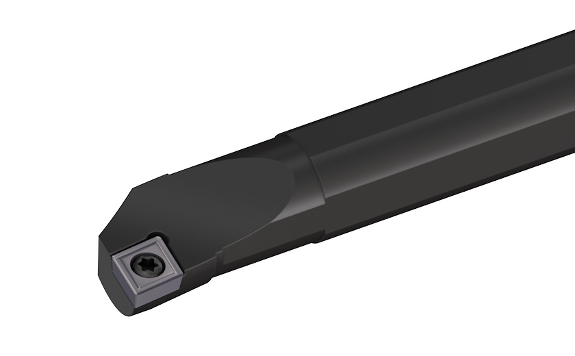 Picture of Tungaloy S06-SCLCR2 Boring Bar 80.0° Insert Posi,L style, 95deg Approach , Steel Round 0.375 Shank