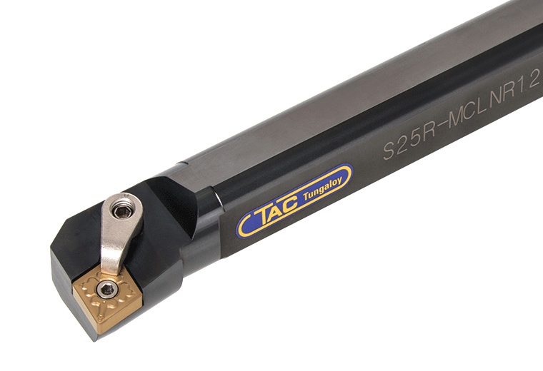 Picture of Tungaloy S25R-MCLNR12 Boring Bar 80.0° Insert Steel Round 0.984 Shank