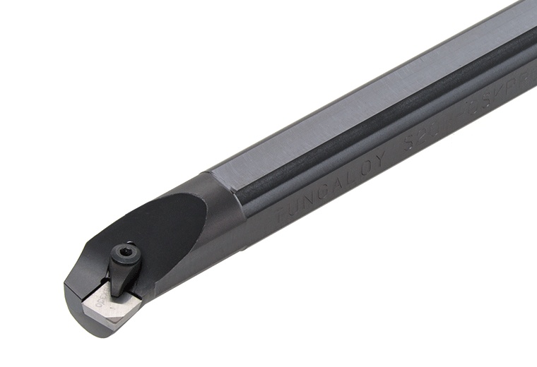 Picture of Tungaloy S25S-CSKPR12 Boring Bar Square Insert Posi,K style, 75deg Approach , Steel Round 0.984 Shank