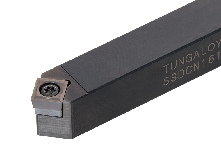 Picture of Tungaloy SSDPN1616H Stick Tool Square Insert Posi,D style, 45deg Approach , Steel Square 0.629 Shank