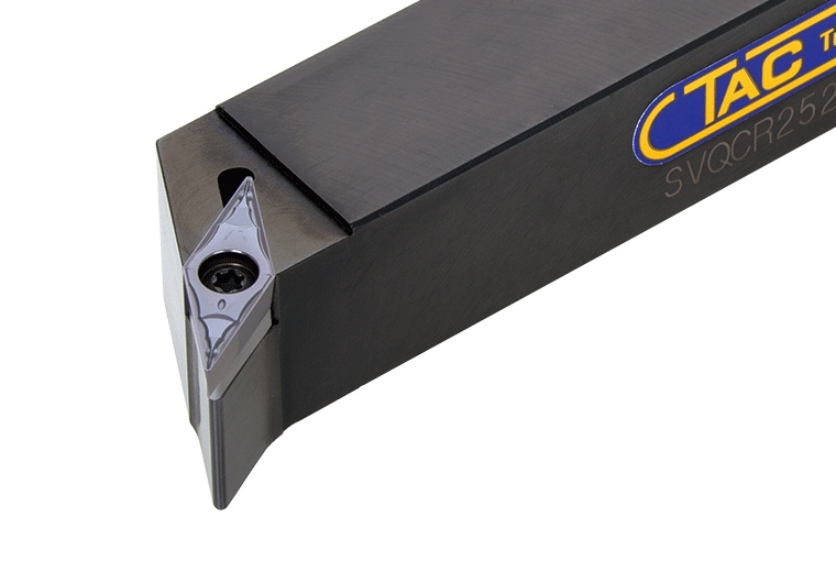 Picture of Tungaloy SVQCL2020K16 Stick Tool 35.0° Insert Posi,Q/H style, 45deg Approach , Steel Square 0.787 Shank