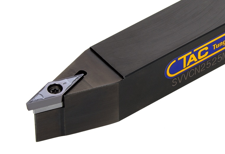 Picture of Tungaloy SVVCN2020K16 Stick Tool 35.0° Insert Posi,V style, 72.5deg Approach , Steel Square 0.787 Shank