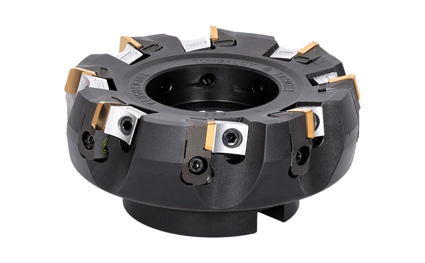 Picture of Tungaloy TGP4104RIA Milling Cutter 75.0° 3.937 Cutter Diameter Shell1.2500 6 Flute