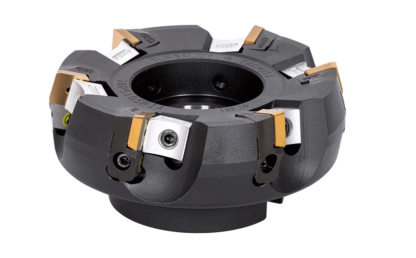 Picture of Tungaloy TGP5105RIA Milling Cutter 75.0° 4.921 Cutter Diameter Shell1.5000 6 Flute