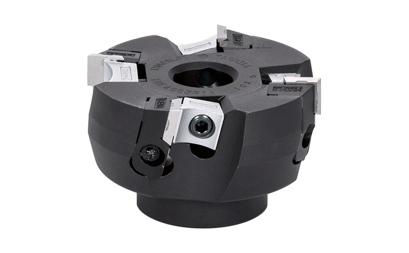 Picture of Tungaloy THE4003RIA Milling Cutter 86.0° 3.150 Cutter Diameter Shell1.0000 4 Flute