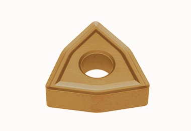 Picture of WNMG432 SA KS20 Tungaloy WNMG080408 SA KS20 Trigon Negative Ceramic 0.0310 0.79mm Radius Roughing, Semi Finishing