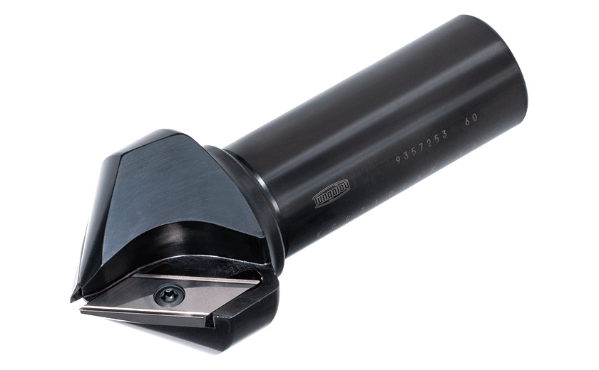 Picture of Tungaloy ECC31005R-45 Milling Cutter 45.0° 1.811 Cutter Diameter Cylindrical1.2598 5.122 OAL 2 Flute