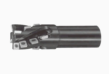 Picture of Tungaloy ELP13025RA Milling Cutter 90.0°, Corn Cob 0.984 Cutter Diameter Weldon 0.9843 2.042 OAL 5 Flute