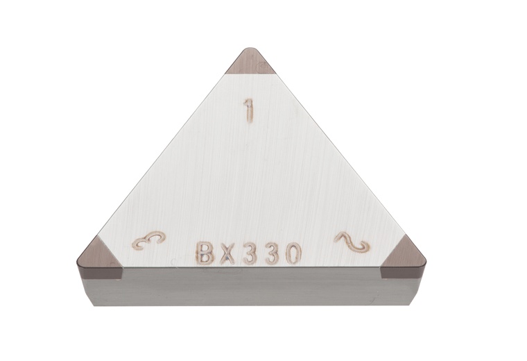 Picture of 3QP-TPMN321 BX330 Tungaloy 3QP-TPMN160304 BX330 60.0° Positive CBN 0.0160 0.41mm Radius Finishing