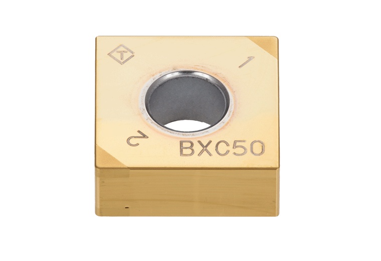 Picture of 4QP-SNGA431 BXC50 Tungaloy 4QP-SNGA120404 BXC50 60.0° Negative CBN 0.0160 0.41mm Radius Finishing