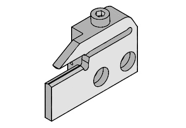 Picture of W20GL-L Tungaloy 6821902 Cut Off,Grooving,Groove Turning Adapter Blade