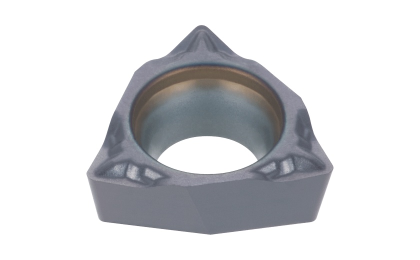 Picture of WBGT520 R-JS SH730 Tungaloy WBGT030101 R-JS SH730 Trigon Positive Carbide 0.0040 0.10mm Radius Finishing