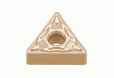 Picture of TNMG332 CF T5115 Tungaloy TNMG160408 CF T5115 Triangle Negative Carbide 0.0310 0.79mm Radius Roughing, Semi Finishing