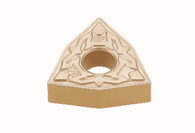 Picture of WNMG432 CF T5115 Tungaloy WNMG080408 CF T5115 Trigon Negative Carbide 0.0310 0.79mm Radius Roughing, Semi Finishing