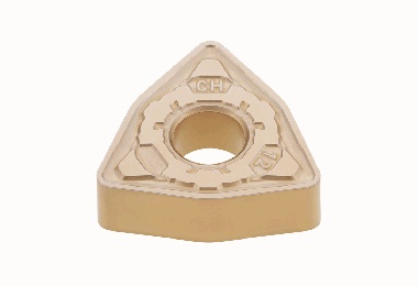 Picture of WNMG432 CH T5105 Tungaloy WNMG080408 CH T5105 Trigon Negative Carbide 0.0310 0.79mm Radius Roughing, Semi Finishing