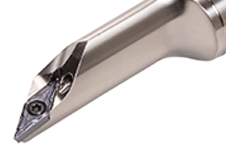 Picture of Tungaloy A10-SVJCR2-D16 Boring Bar 35.0° Insert Posi,J style, 142deg Approach , Steel Round 0.625 Shank